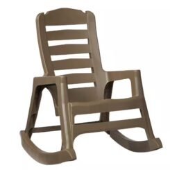 Big Easy Plastic Outdoor Rocking Chair Mushroom