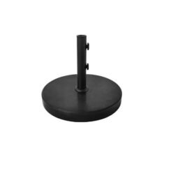 48.5lbs Granite Round Outdoor Patio Market Umbrella Base Black - Threshold™