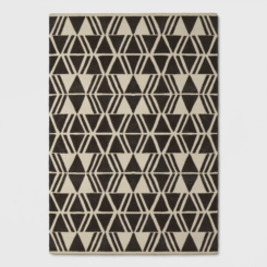 7'x10' Microplush Geo Knitted Area Rug - Threshold™
