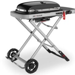 Weber Traveler Folding Portable Propane Gas Grill