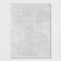 7'1"X10' Solid Eyelash Woven Shag Rug Cream - Threshold™