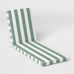30"x24" Outdoor Chaise Lounge Cushion with Contrast Piping - Threshold™ designed with Studio McGee