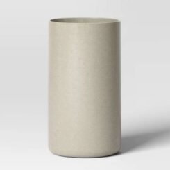 Large Estate Composite Faux Concrete Indoor Outdoor Planter Pot Gray 12"x12" - Threshold