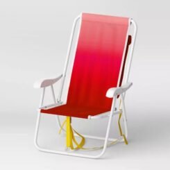 Outdoor Portable Backpack Beach Chair Pink - Sun Squad