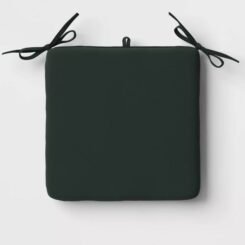16"x16" Outdoor Chair Seat Cushion Fern Shower Green - Room Essentials